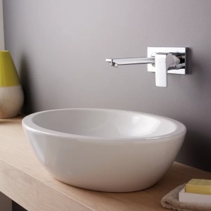 Lavoar pe blat Ideal Standard Strada oval 60x42 cm - Img 4