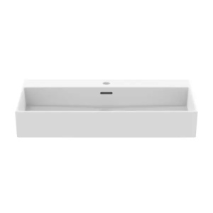 Lavoar suspendat Ideal Standard Atelier Extra alb mat cu orificiu baterie si preaplin 80 cm - Img 2