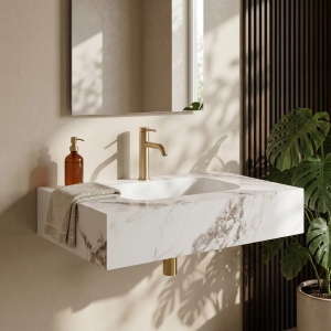 Lavoar suspendat REA Aresa Cold Jade 70 - Img 4
