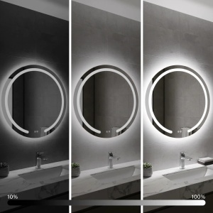 Oglindă baie LED cu dezaburire 100cm Modern - Img 5