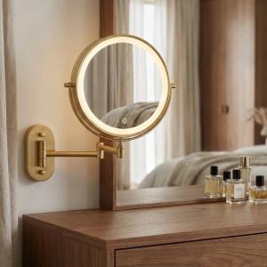 Oglindă LED Glow Brush Gold - Img 7