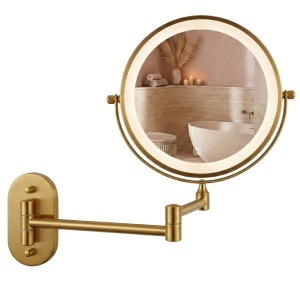 Oglindă LED Glow Old Gold 43 cm - Img 2