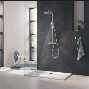 Para de dus Grohe Rainshower SmartActive 130 3 functii crom lucios - Img 9