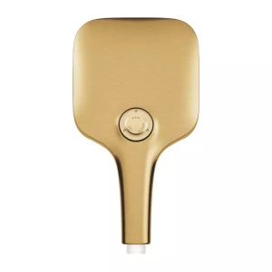 Para de dus Grohe Rainshower SmartActive 130 Cube 3 functii auriu periat Cool Sunrise - Img 3