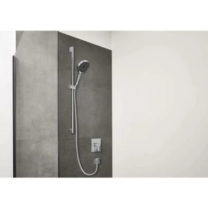 Para de dus Hansgrohe Rainfinity 130 negru mat 3 tipuri de jet - Img 8
