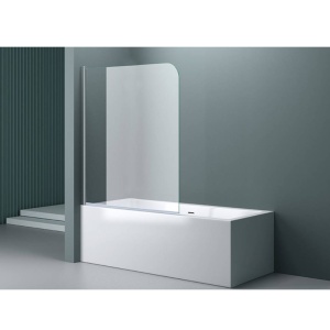 Paravan Cada PRO MALMO, 70 cm latime, 140 inaltime, rabatabil, grosime sticla 5mm - Img 1