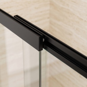 Paravan de cada glisant Rea Dario Black 80 cm - Img 8