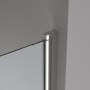 Paravan de cada PR05, Dimensiune 120x140cm, Sticla securizata 6mm, Culoare Periat - Img 14