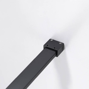 Perete de dus din sticla securizata 8mm cu rame negre SH05B 80 x 2000 cm - Img 13