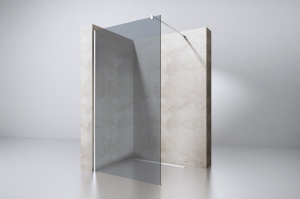 Perete dus Walk-In, PRO FB11 BLACK, sticla securizata 8 mm, latime 100 cm, lungime 195 cm - Img 7