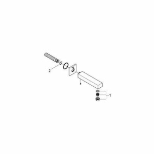 Pipa cada Grohe Eurocube crom lucios - Img 3