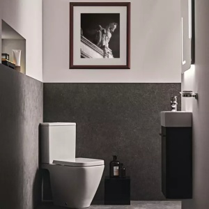 Rezervor pe vas WC Ideal Standard I.life S alimentare inferioara alb lucios - Img 8