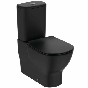 Rezervor pe vas wc Ideal Standard Tesi negru mat cu alimentare inferioara - Img 2