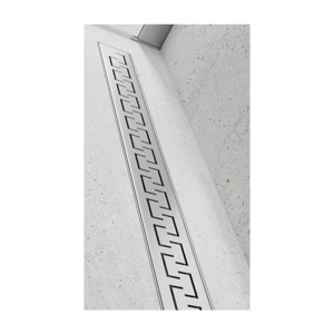 Rigola de duș liniară cu sifon fix și randament ridicat Delta DL01 90 cm – Inox - Img 21