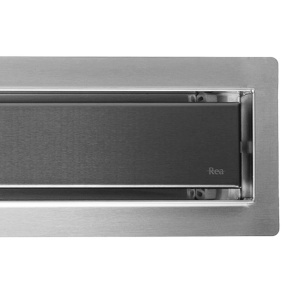 Rigola de dus liniara Rea Neox Pro Titan 70 cm, otel inoxidabil AISI 304 - Img 8