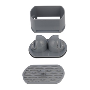Rigola de dus patrata cu sifon rotativ si randament ridicat DL07 15 x 15 cm inox - Img 15