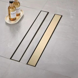 Rigola pentru dus 60 cm Rea NEOX Brush Gold 60 - Img 2