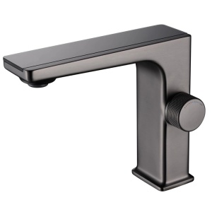 Robinet pentru lavoar FAPTER, Afisaj LCD, Culoare Negru/Gri - Img 1