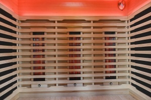 Sauna cu infrarosu MO-A3R LUX, pentru 3 persoane 150 x x105 x 190 cm - Img 16