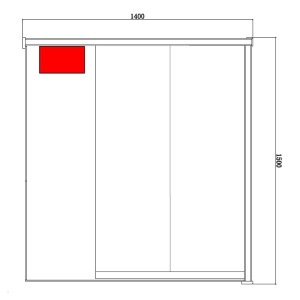 Sauna finlandeza neagra cu temperatura inalta Harvia 4.5kW, 140 x 150 cm pentru 3-4 persoane - Img 22