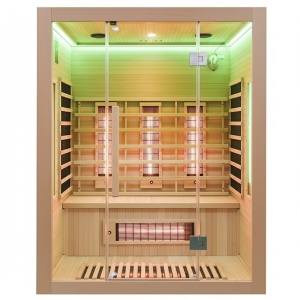 Sauna uscata cu infrarosu la temperatura joasa pentru 3-4 persoane Alta 150 x 120 cm - Img 3