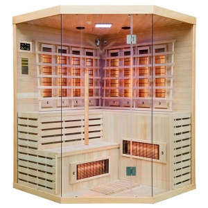 Sauna uscata cu infrarosu la temperatura joasa pentru 5-6 persoane Alta 180 x 180 cm