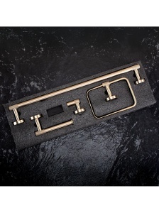 Set accesorii pentru baie GRID Brush Gold 4 piese - Img 7