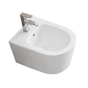 Set Bideu si Vas WC PRO MOUSE LAURA RIMLESS, montaj suspendat, ceramica sanitara, Capac Soft-Close inclus - Img 5