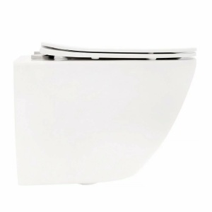 Set Bideu si Vas WC PRO RUNE IVALDI RIMLESS, montaj suspendat, ceramica sanitara, Capac Soft-Close inclus - Img 8
