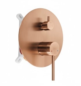 Set de dus incastrat Rea Foss Clif cupru periat cu box - Img 3