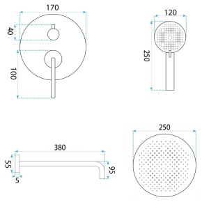 Set de dus incastrat Rea Grace Titan cu box inclus - Img 7