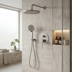 Set de dus incastrat Rea Lungo Stripe Nickel Brush + BOX - Img 5