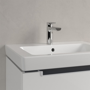 Set mobilier baie suspendat cu lavoar Villeroy & Boch Subway 2.0, alb lucios, 60 cm - Img 6