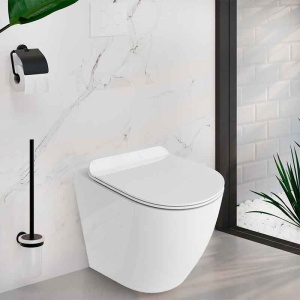 Set vas WC stativ cu capac soft close Spectrum Trendi 3.0 Tornado Flush alb - Img 3