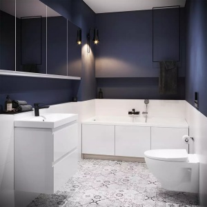 Set vas WC suspendat A29 Cersanit Moduo si capac slim softclose alb - Img 2