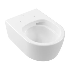 Set vas WC suspendat Villeroy & Boch Skyla TwistFlush rimless alb cu capac softclose - Img 3