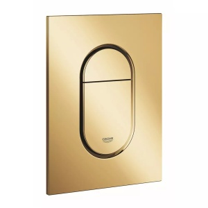 Set WC PRO GROHE, Vas WC CARLO Gold Edge Rimless + Capac Soft-Close STANDARD Inclus + Cadru + Clapeta la Alegere, Montaj Suspendat, Ceramica Sanitara - Img 8