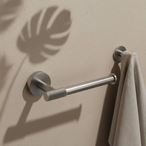 Suport hârtie igienică Rea 5709 Galo Brush Nickel - Img 3