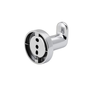 Suport prosop pentru baie Ax Loft Single, culoare crom - Img 5