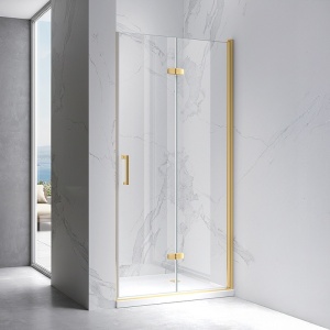 Usa de dus pliabila, Dimensiune 80 cm, Sticla securizata 6mm - Img 6