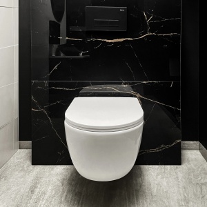 Vas WC suspendabil Rea Carlo Mini Tornado Rimless Flat N - Img 9