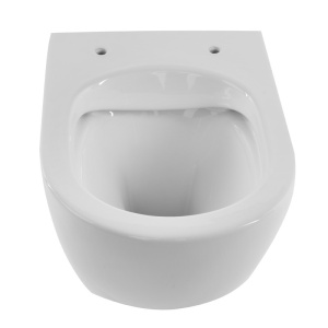 Vas WC suspendat Puro White 03, rimless cu capac din duroplast cu softclose - Img 5