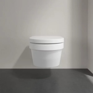 Vas WC suspendat Villeroy & Boch Architectura DirectFlush alb cu capac softclose - Img 7