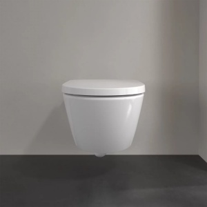 Vas WC suspendat Villeroy & Boch Subway 3.0 CeramicPlus TwistFlush + capac softclose, alb - Img 3