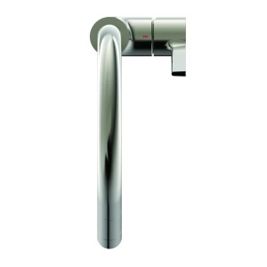 Baterie bucatarie cu dus extactibil Ideal Standard Gusto 233 argintiu Silver Storm 2 tipuri de jet - Img 4