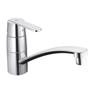 Baterie bucatarie Grohe Get monocomanda crom lucios pipa joasa - Img 2