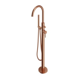 Baterie cada - dus freestanding Omnires Y cupru periat cu set de dus - Img 1