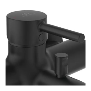Baterie cada - dus Ideal Standard Ceraline finisaj negru mat cu set de dus - Img 5