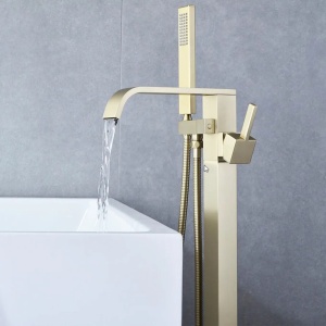 Baterie cada freestanding REA CARAT gold brush - Img 8
