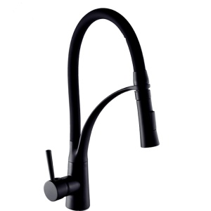 Baterie de bucătărie F1505B-BL pentru blat, culoare Negru - Img 1